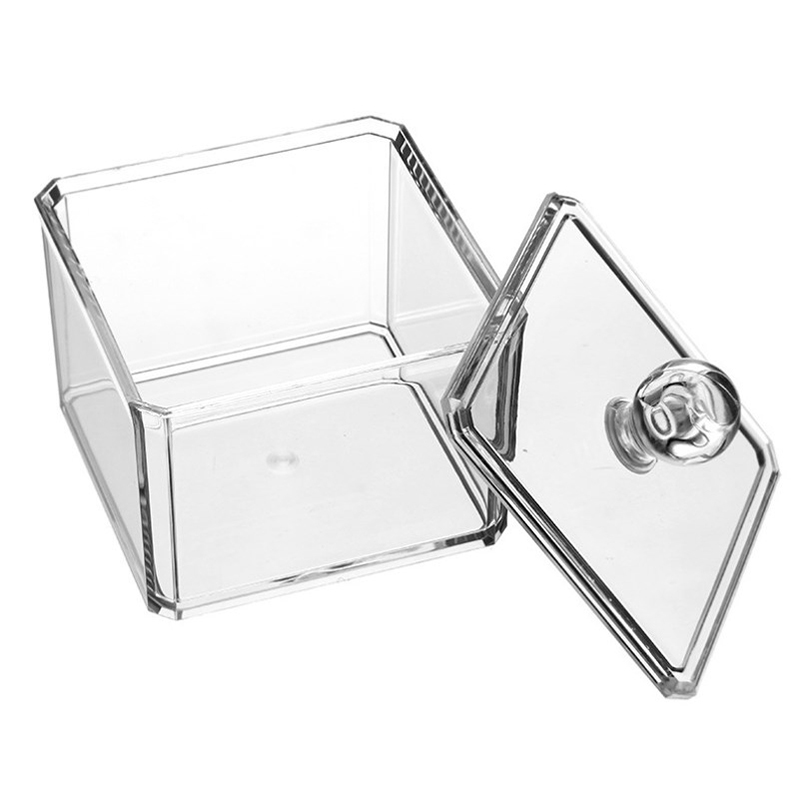 TK Caja De Almacenamiento Para Té Bolsas De Café Y Azúcar Tipo Cajón Acrílico Caja Sellada Con Tapa Organizador De Capsulas De Café