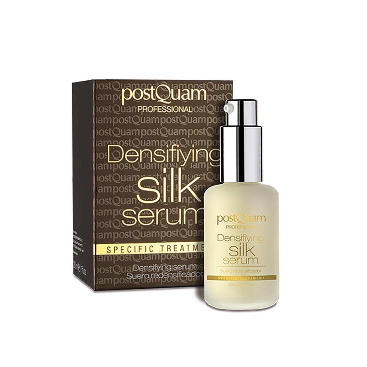 PostQuam - Serum Facial Redensificador con Proteínas de Seda, Vitamina C y Vitamina E - Suero Antioxidante y Humectante para una Piel más Suave y Sedosa - Sérum Cara Especialmente Indicado para Pieles Maduras - 30 ml