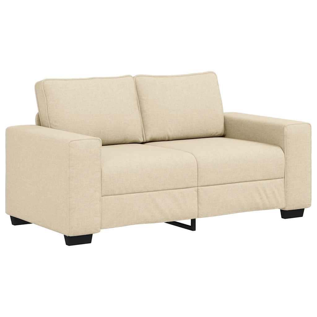 vidaXL Sofá de 2 plazas de tela 160x77x82 cm Multicolor
