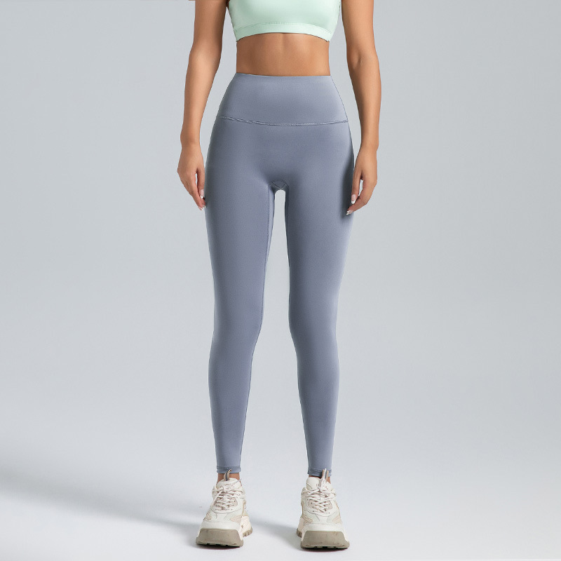 TK Pantalones de yoga con cintura alta y realce de cadera sin línea T, mallas para correr con control de abdomen y sensación de desnudez