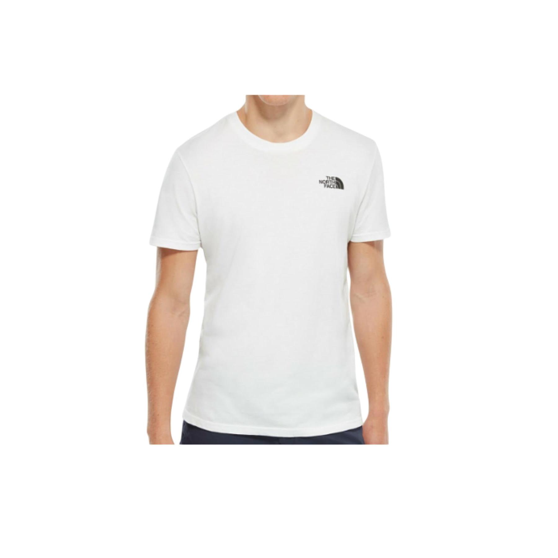 CAMISETA TNF M CAMPING GRAPHIC SS TEE - BLANCA