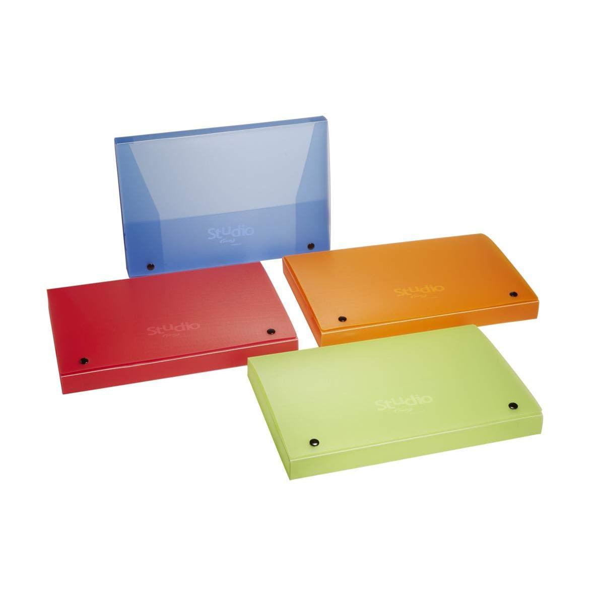 Carpeta Proyectos 30 mm Studio Style, Naranja