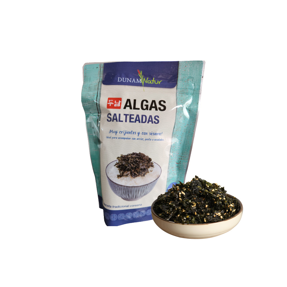 Algas Salteadas Dunam Natur 60g | Algas Marinas Coreanas  Algas con Wasabi Dunam Natur 60g
