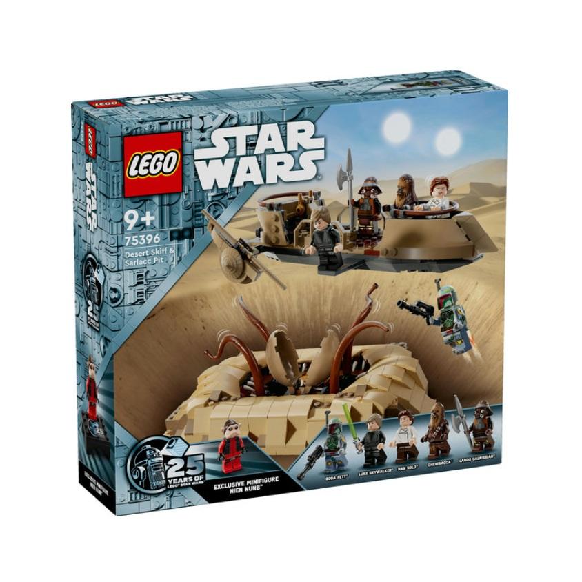 LEGO – Juego de construcción Esquife del Desierto y Fosa del Sarlacc LEGO Star Wars.