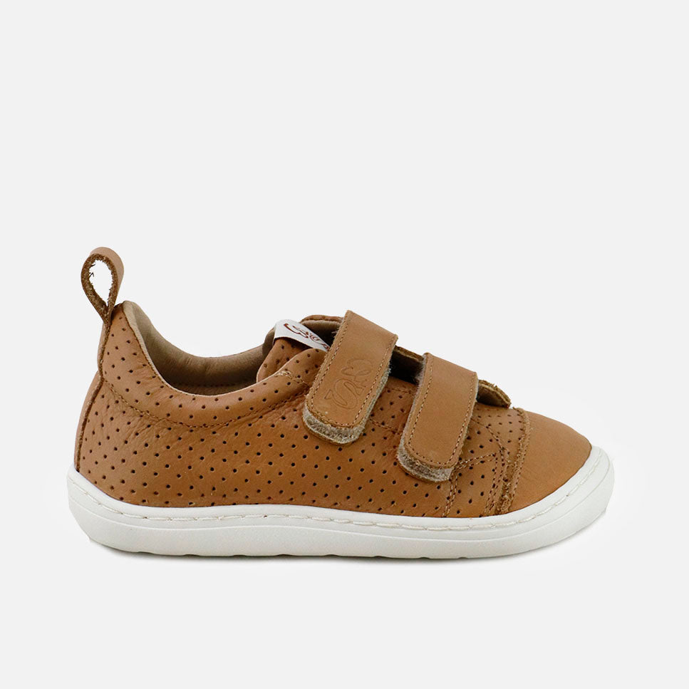 Deportivos barefoot troquelados camel Elisoft | Eli 1957