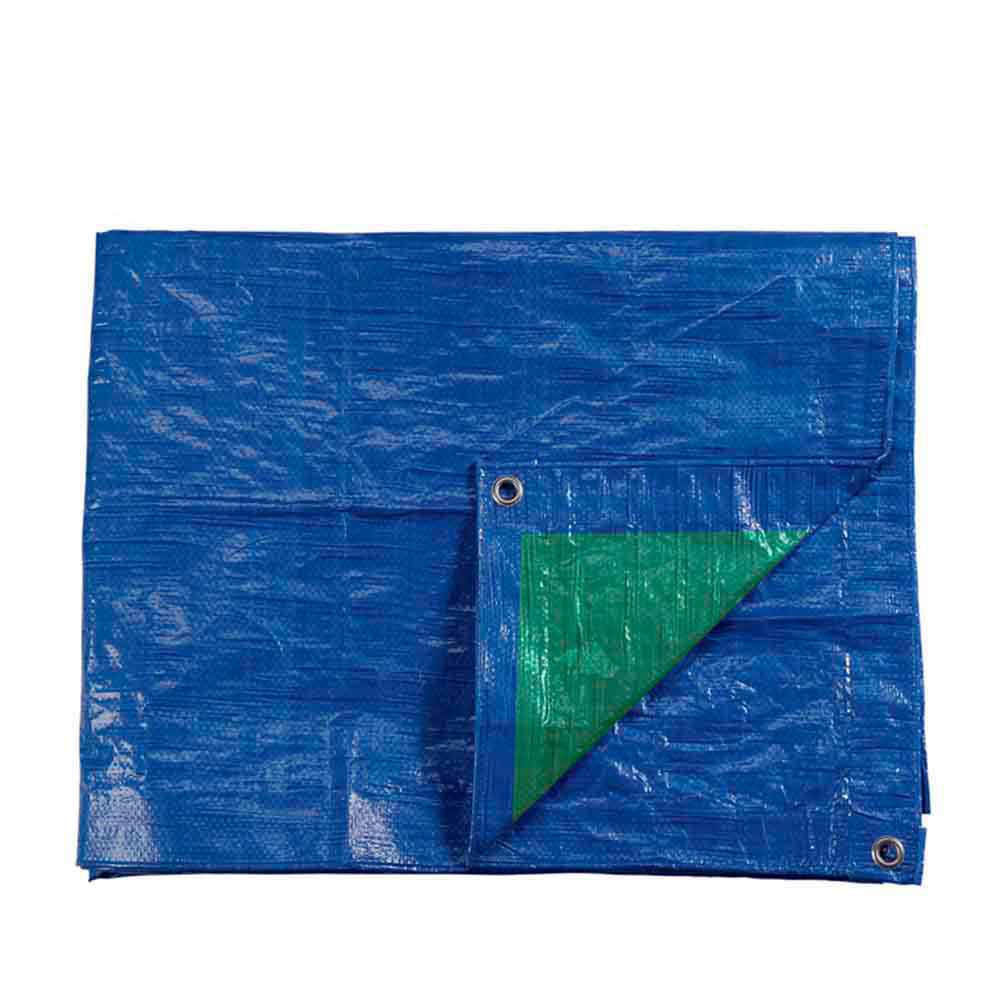 TOLDO 4x6m DOBLE CARA. COLOR AZUL/VERDE. DENSIDAD 90g/m² EDM