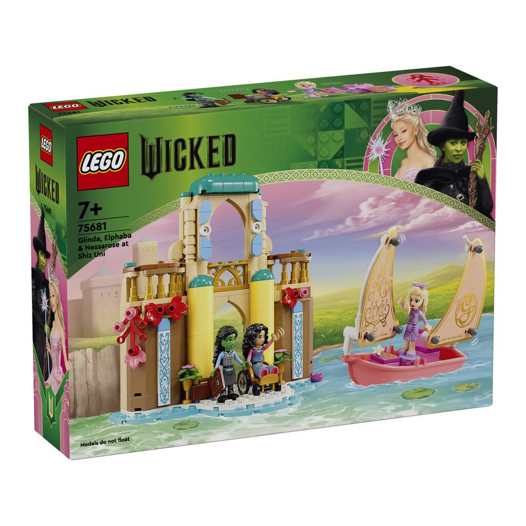 Lego Wicked Glinda, Elphaba y Nessarose en Shiz University 75681