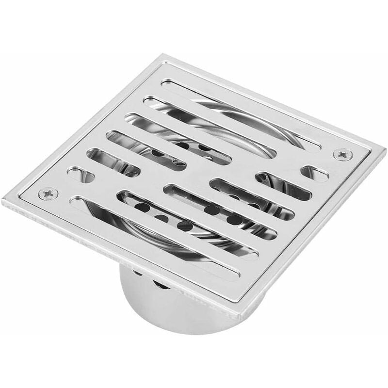 Drenaje de ducha de acero inoxidable 110x110 mm, 150x150 mm, desagüe de piso de baño de gran calibre