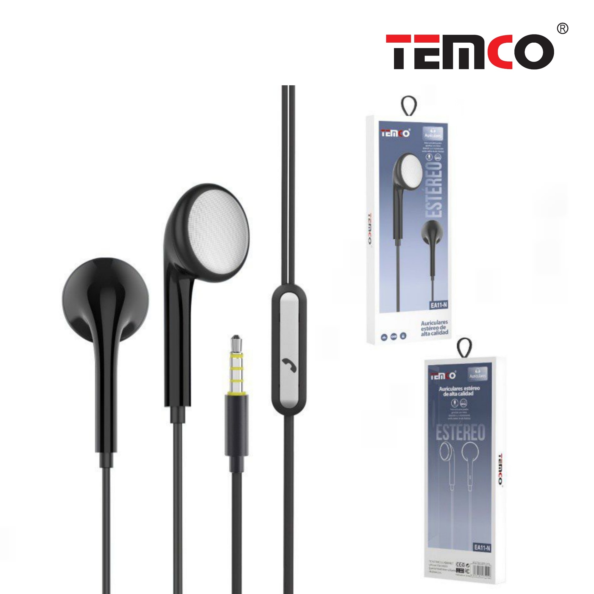 Auriculares EA11 Negro