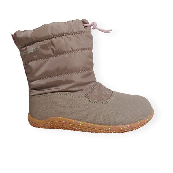 Gioseppo KIESTER Taupe. Botín barefoot para niña con forro en merinilla