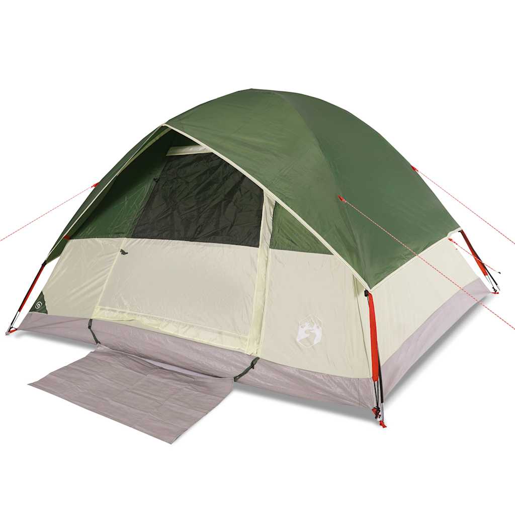 vidaXL Tienda de campaña familiar iglú 6 personas impermeable Color Azul,  Verde,  Gris y naranja y mas