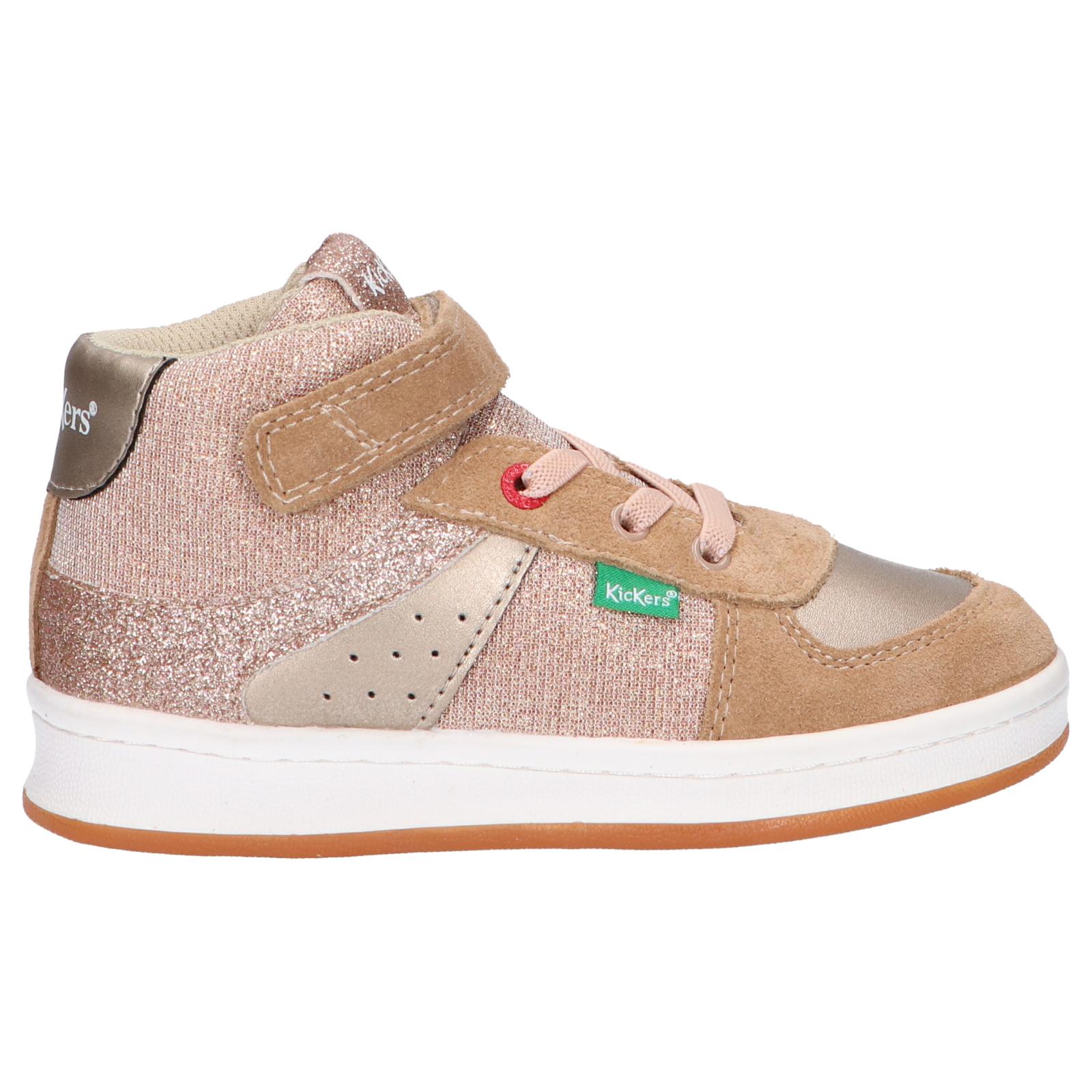 Kickers girl's sneakers 664563 -10 bilbon 111 beige
