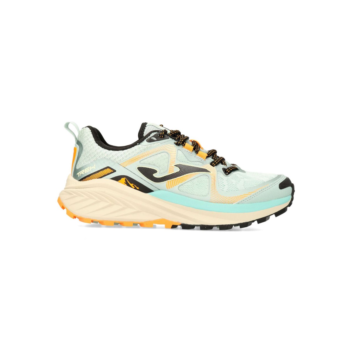 Joma - Zapatillas trail Trek para mujer con upper de malla transpirable, mediasuela Phylon y suela de caucho