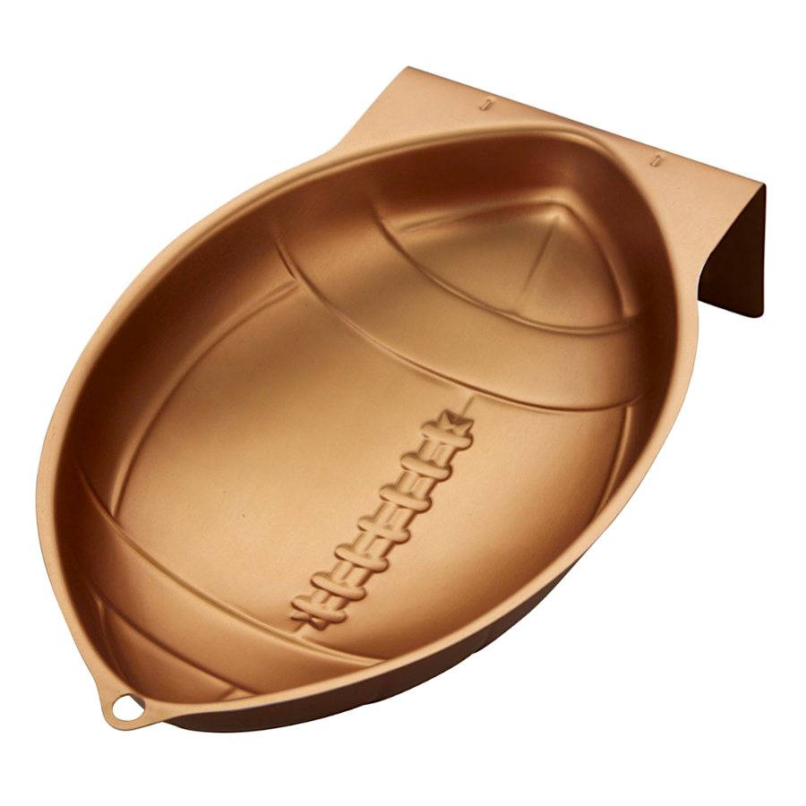 Glotomania Molde de Aluminio 3D Wilton - Balón de Rugby