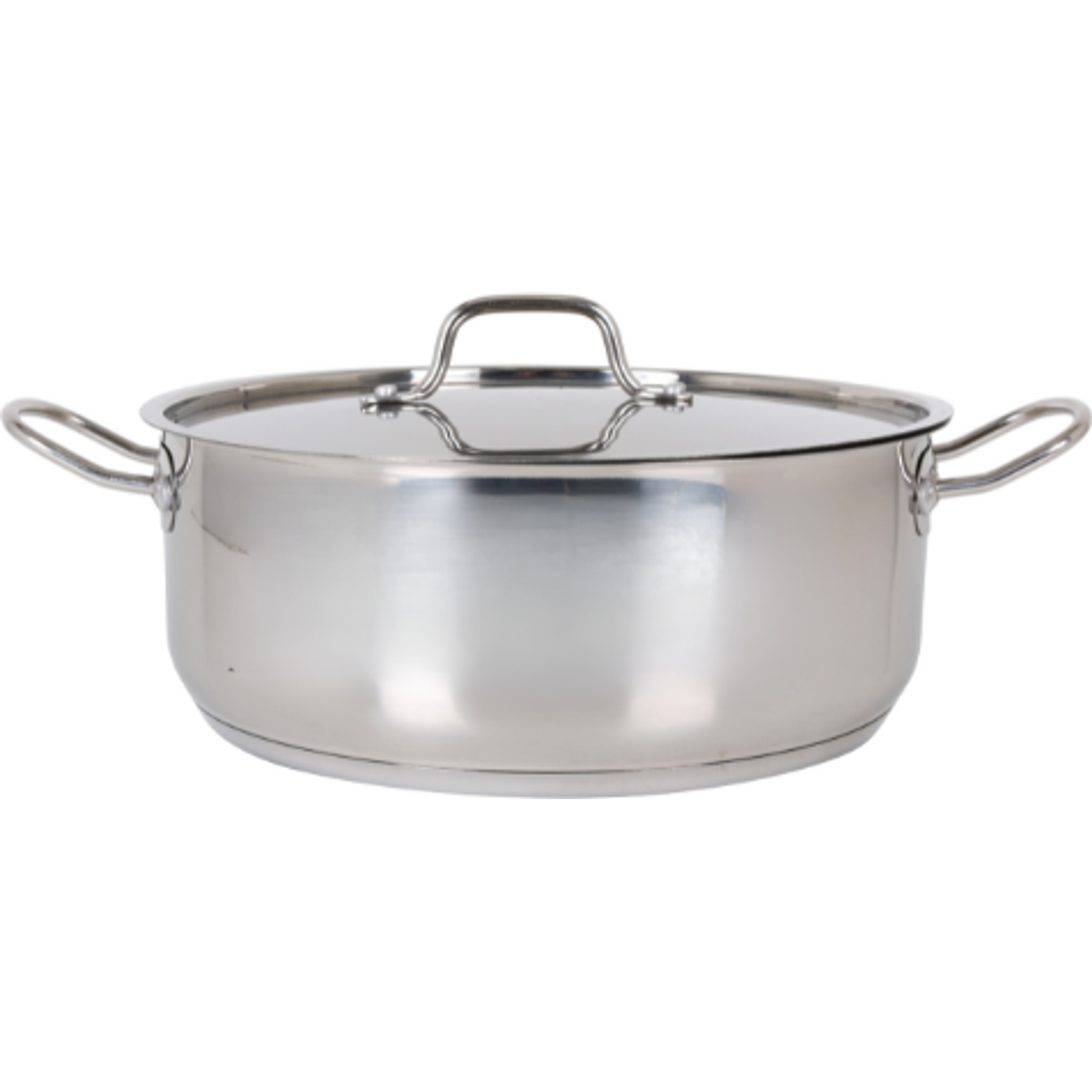 Quttin - Cacerola con Tapa de Acero 28cm Aptos Inducción - Colección Hotel, 6.5L, Alta Durabilidad y Resistencia al Calor - Diseño Ergonómico - Compatible con Todas las Cocinas