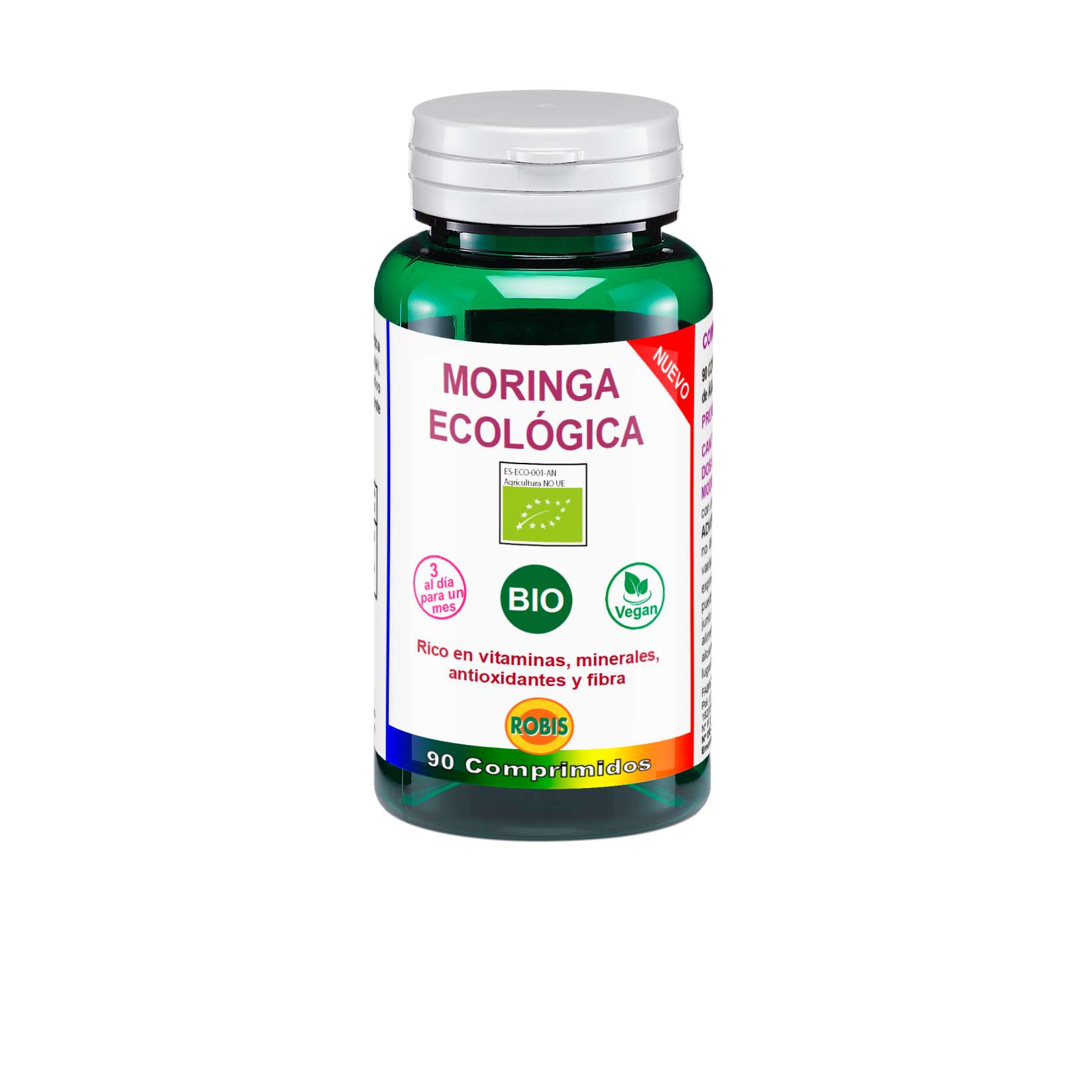 Robis Superalimentos Moringa Bio Vegano 90 Comprimidos