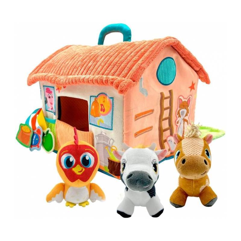 BANDAI – Peluche Mi Primera Granja de Zenon musical Bandai.