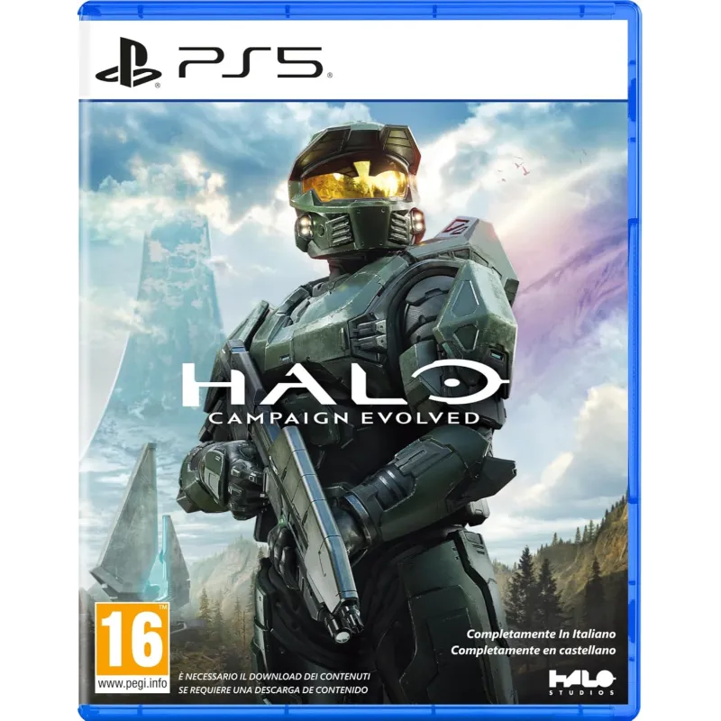 HALO: CAMPAIGN EVOLVED PS5 JUEGO FÍSICO PARA PLAYSTATION 5 VERSIÓN ESPAÑOLA GARANTÍA EUROPEA EUROPEAN WARRANTY