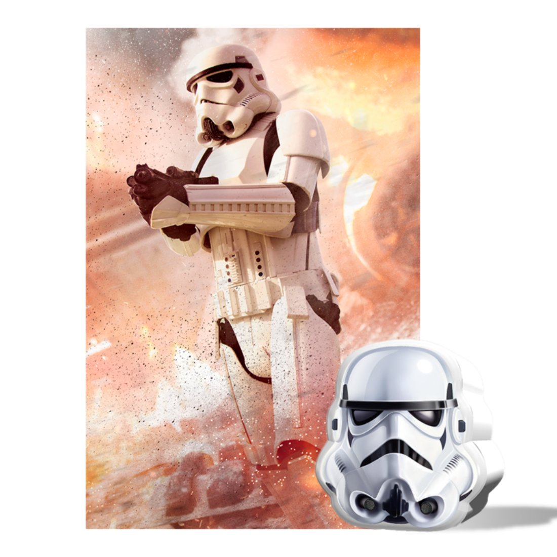Puzzle Prime en Lata de Star Wars Stormtrooper 300 Piezas, para toda la familia