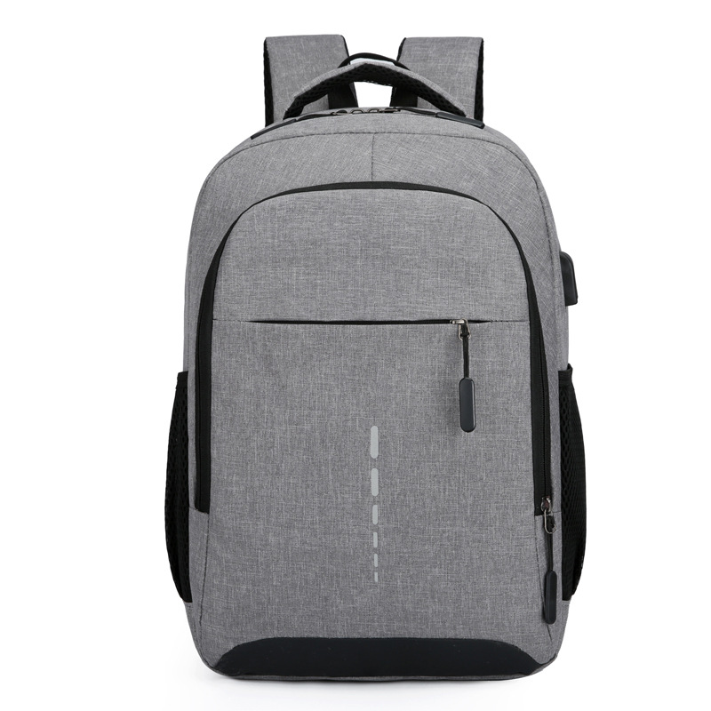 TK Mochila Impermeable Para Hombres Ultra Ligera Con Capacidad Para Portátil De 15.6 Pulgadas Estilo Clásico Bolsa De Hombro Suave Material De Nylon Con Costuras Embossing
