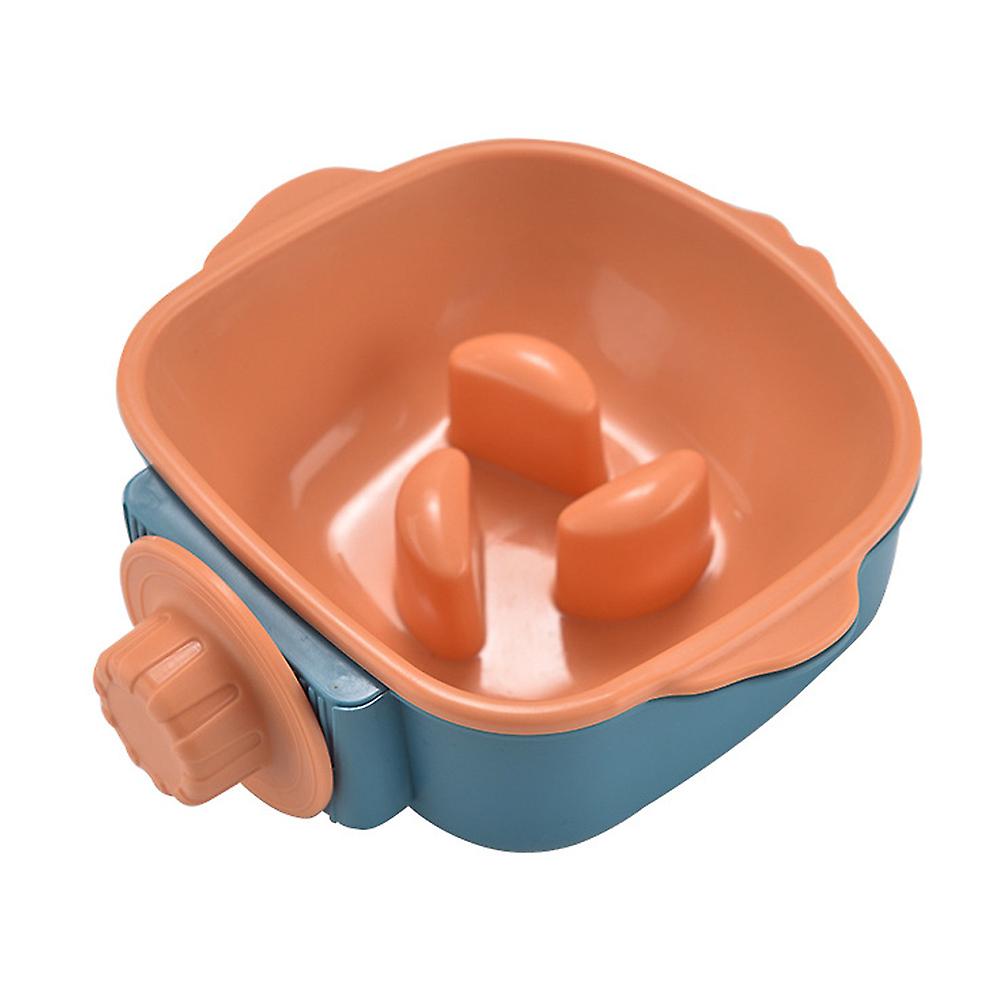 TK Tazón de perro, colgante extraíble agua comida alimentador cuencos mascotas lento alimentador mascota jaula cuencos style1