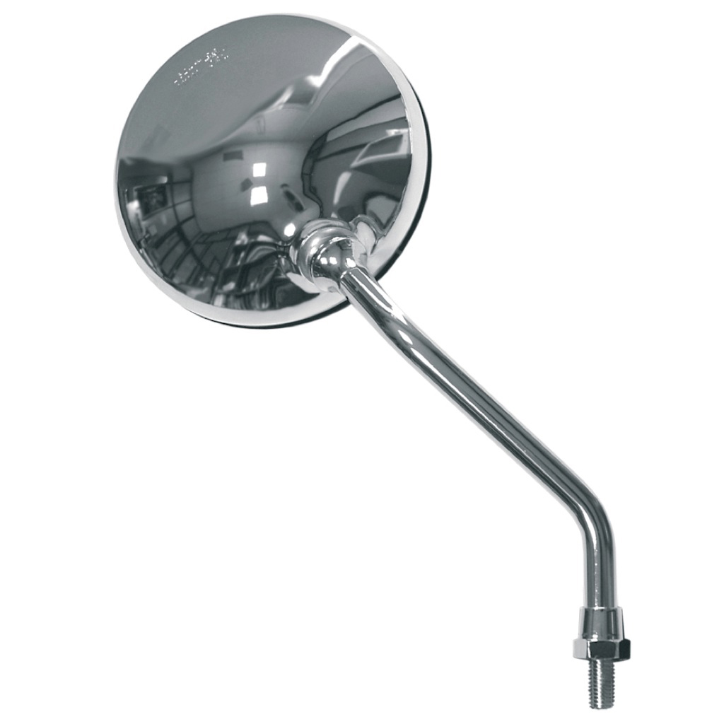 Espejo Retrovisor Derecho Tipo Oem Para Manillar Cromado EH456D
