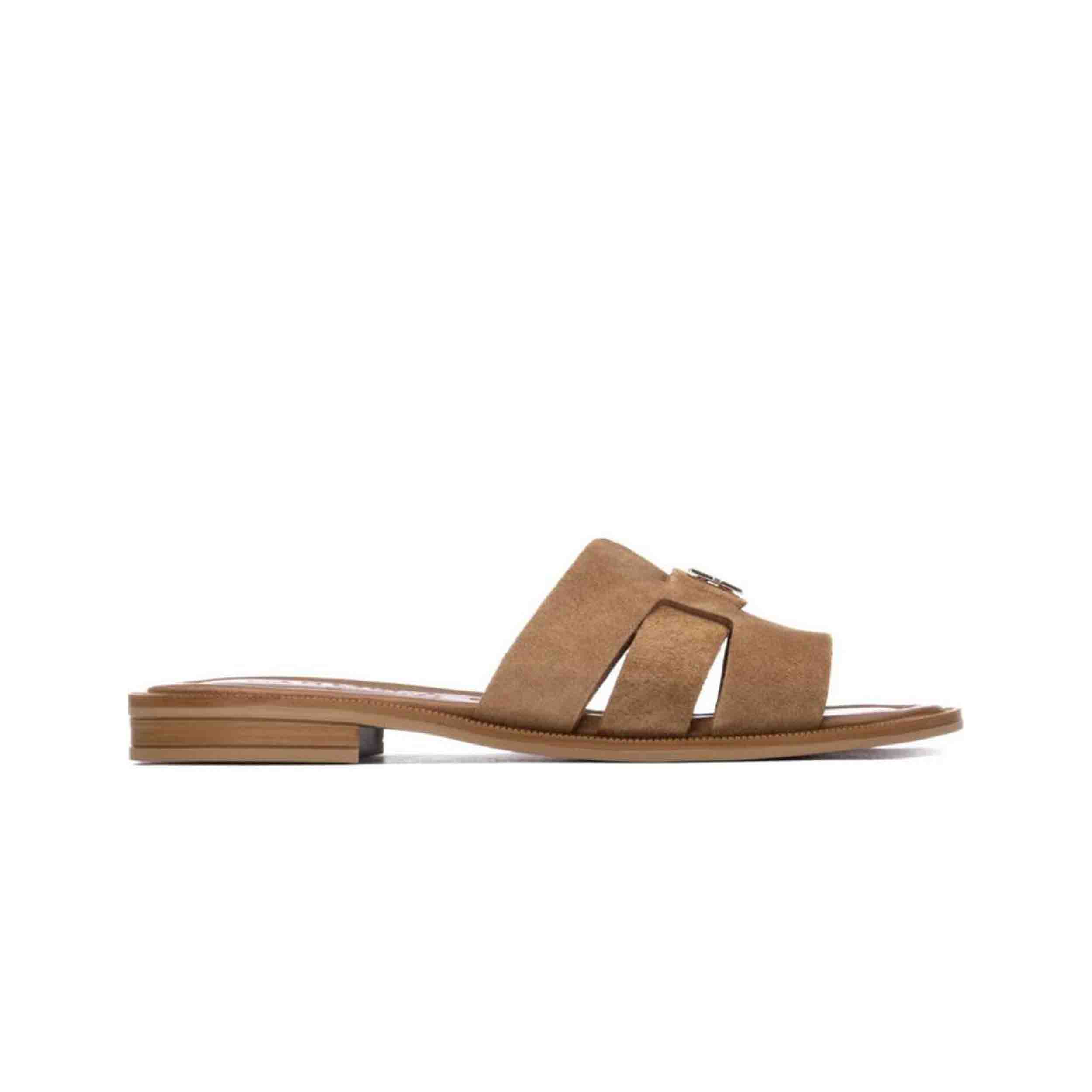 Carmela 163061 Sandalia Plana Mujer Camel