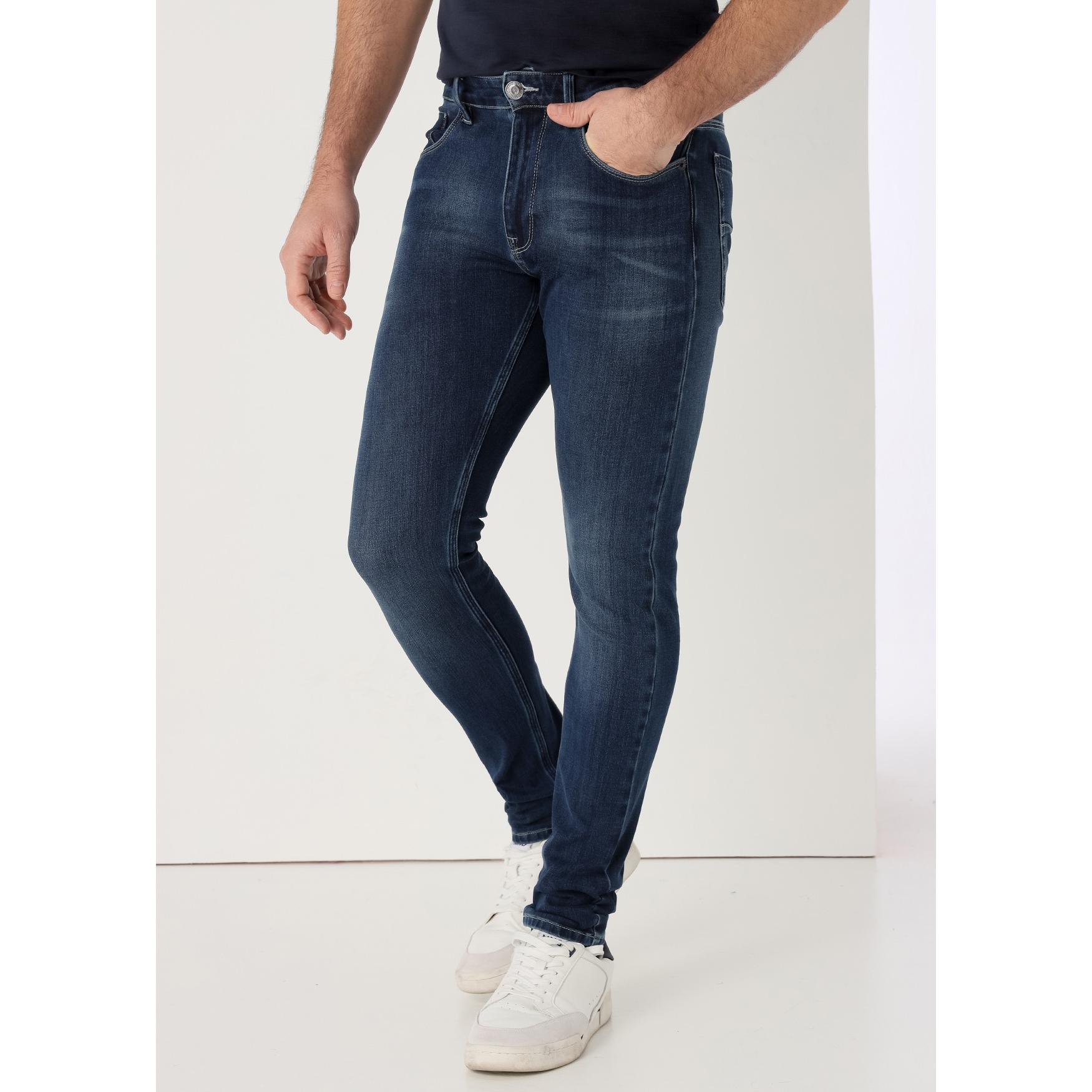 SIX VALVES - Jeans Bi-Strech - Super Skinny - Tiro Medio- Tallaje en Pulgadas- Tallaje en Pulgadas