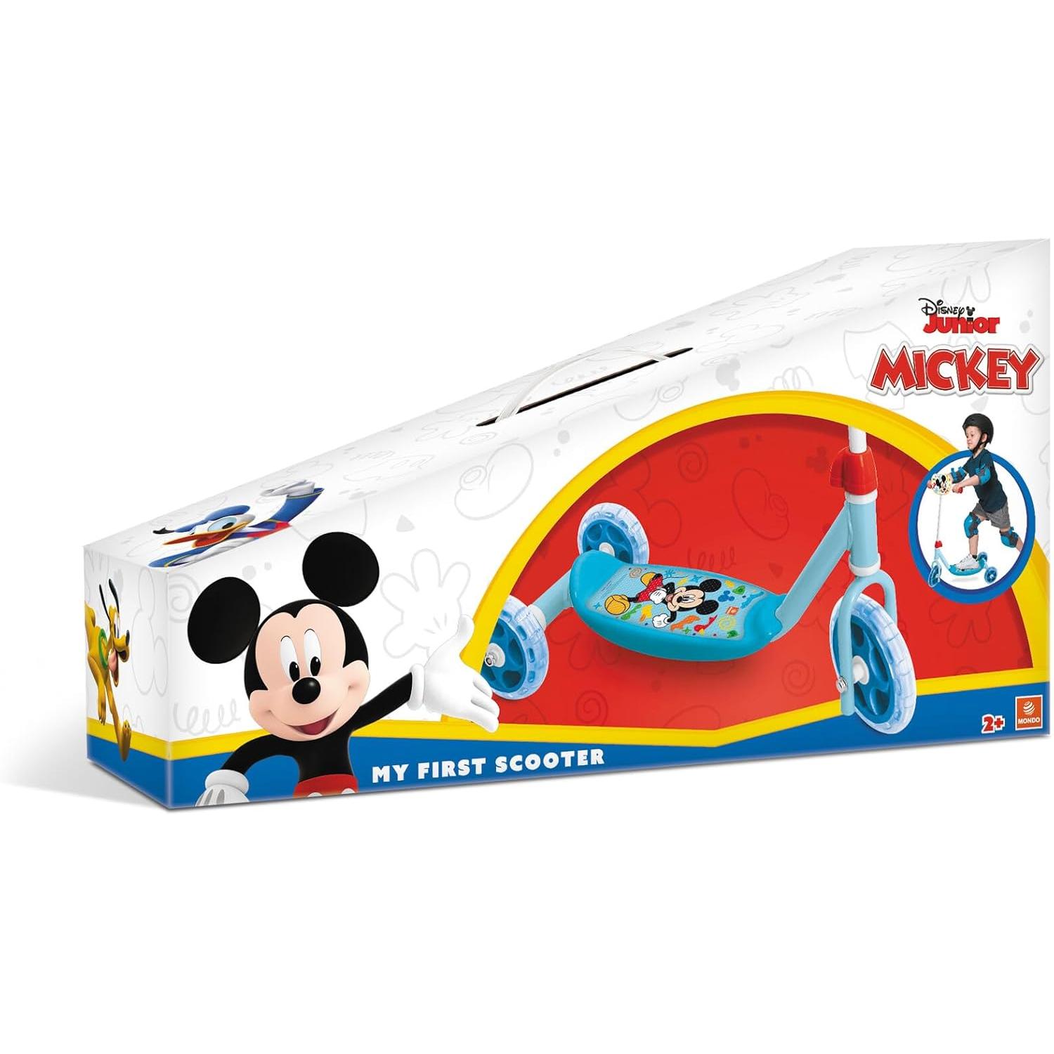 Primer Patinete 3 Ruedas Mickey Mouse Mondo 28689