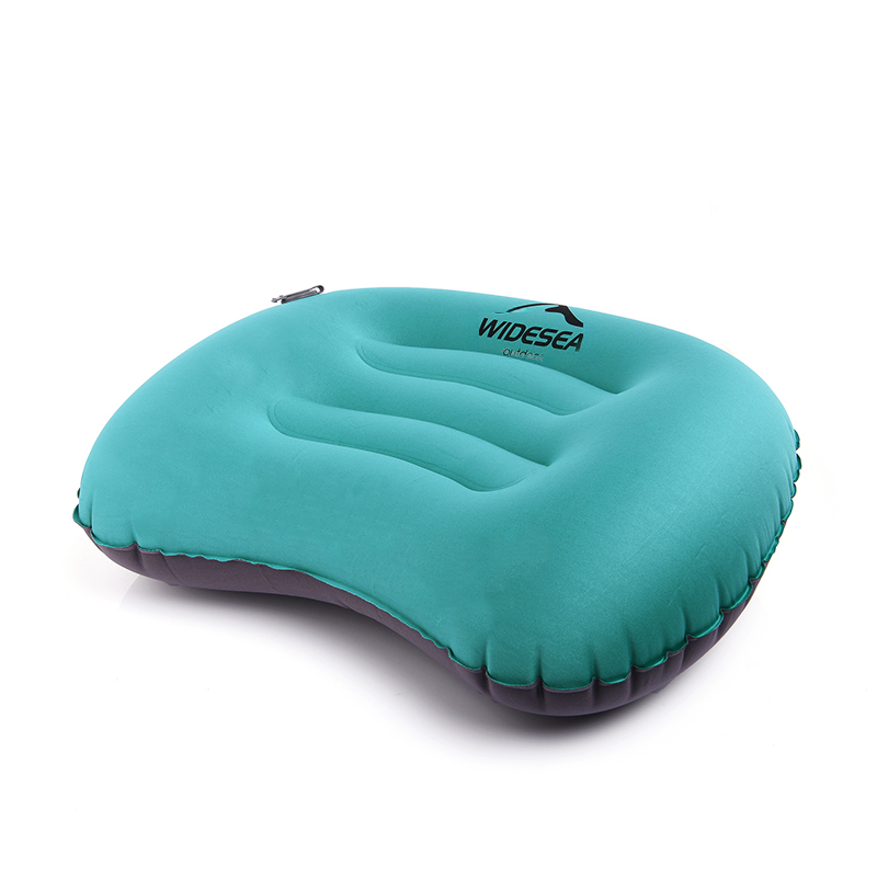 TK Almohada Inflable Portátil Para Camping Equipo De Viaje Exterior Almohadilla De Aire Compressible Y Plegable Protección Durmiente