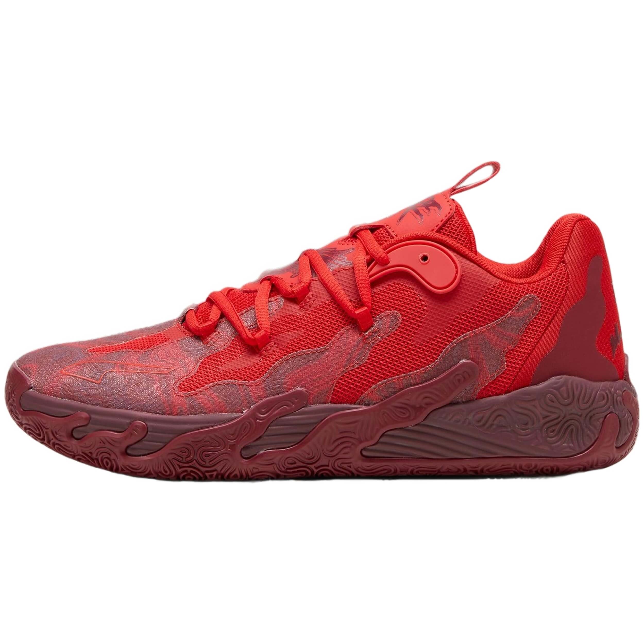 Zapatillas De Baloncesto Puma modelo 310519-02 para Hombre en color Rojo