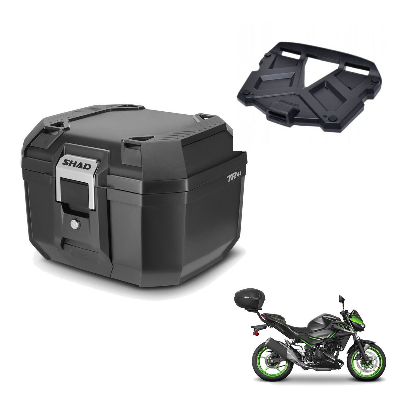 Baul Tr41 + Herraje Baul + Parrilla Terr KIT-570930