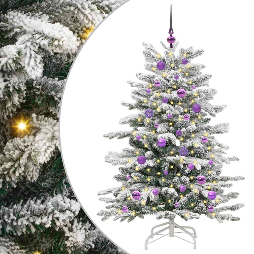 vidaXL Árbol de Navidad artificial con ramas articuladas 150 cm