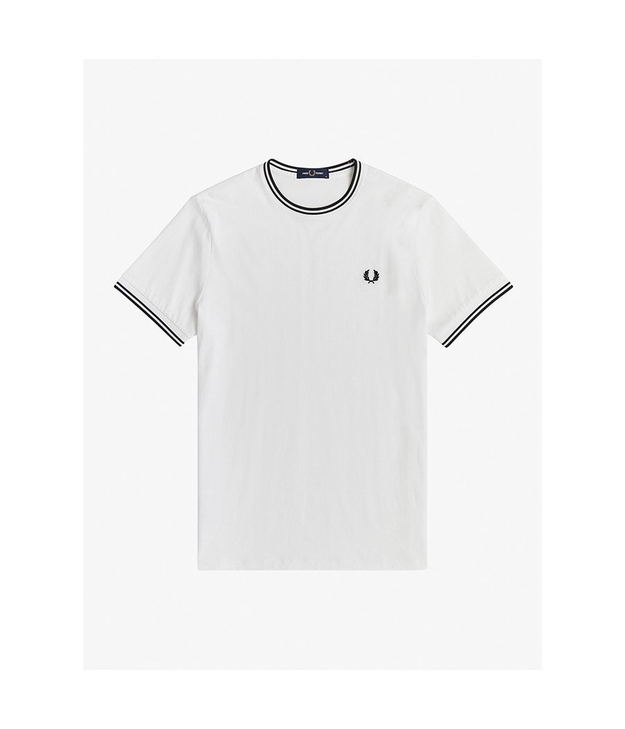 FRED PERRY-T/CAMISETA CON PERFIL HOMBRE POLO & CAMISETA Home P2024 Polo/CAMISETA HOMBRE