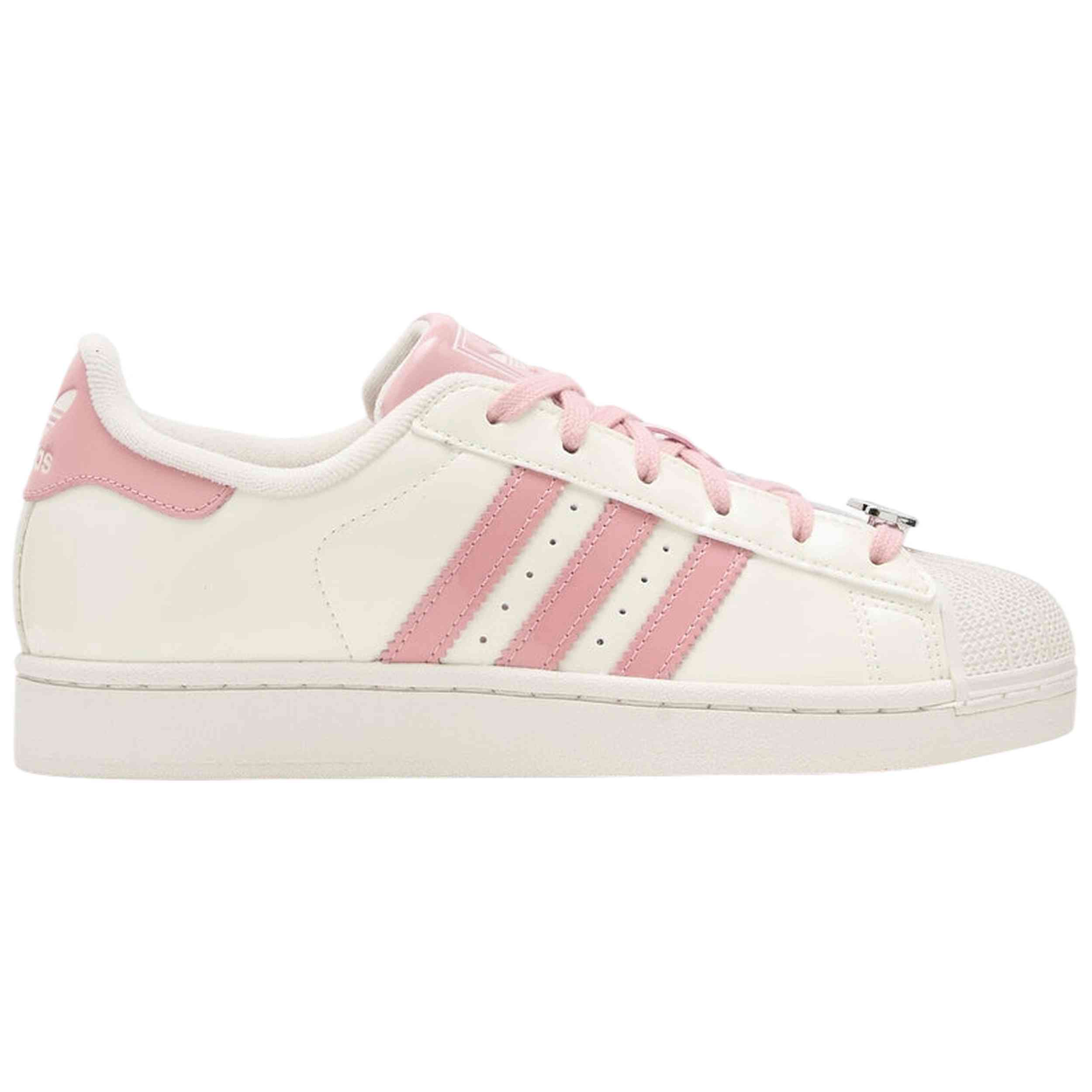Zapatillas Adidas modelo Superstar II "Pink and White" para Mujer en color Blanco