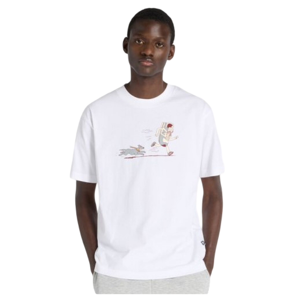 Camiseta NEW BALANCE NEW CH SS MT53937 WT Blanco