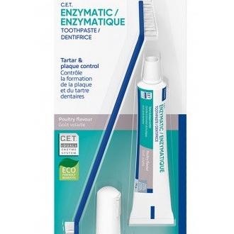 Kit Cepillo + Pasta Dentífrica Enzimática para Perros y Gatos  Kit Cepillo + Pasta Dentífrica Enzimática para Perros y Gatos