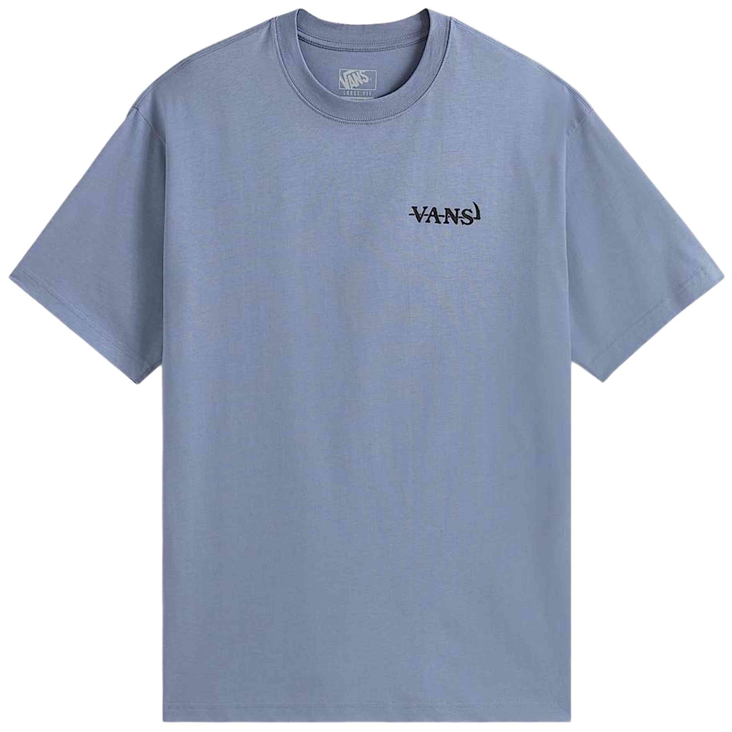 Camiseta De Manga Corta Vans modelo ALL & NOUGHT LOOSE SS TEE Glacial Slate para Hombre en color Azul