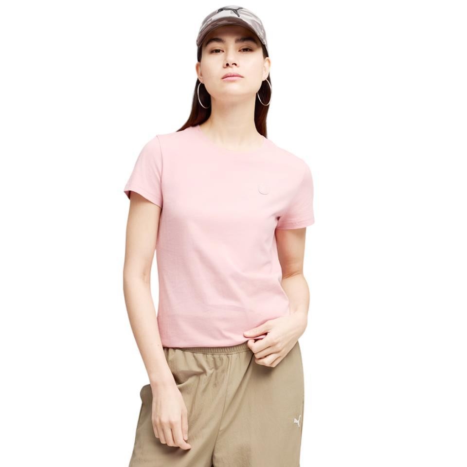 Camiseta Puma Ess Elevated Rosa Mujer 691855-49