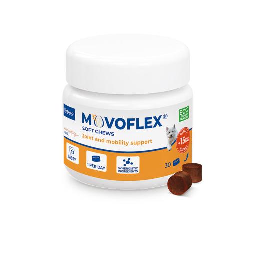 Virbac Movoflex Soft Chews para Perros (Perros , Complementos y suplementos) - Mittelgroß