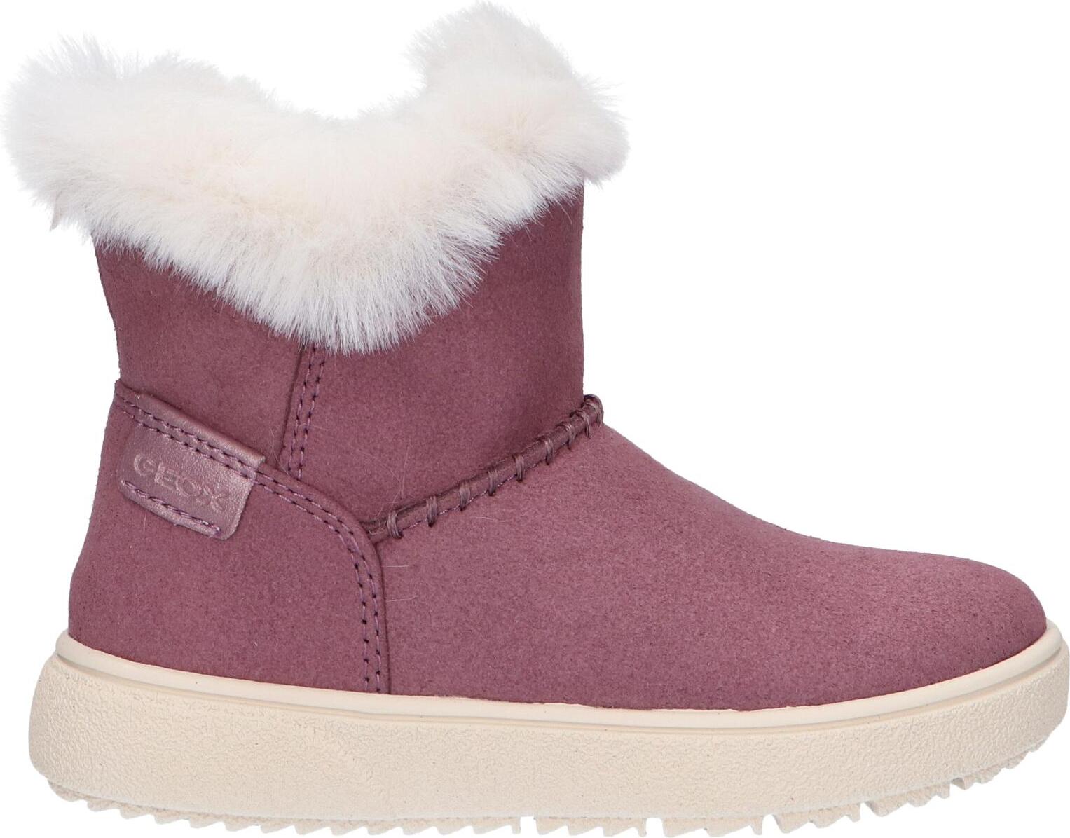 Girls' and women's ankle boots geox j36hud 000au j theleven c8025 rose smoke