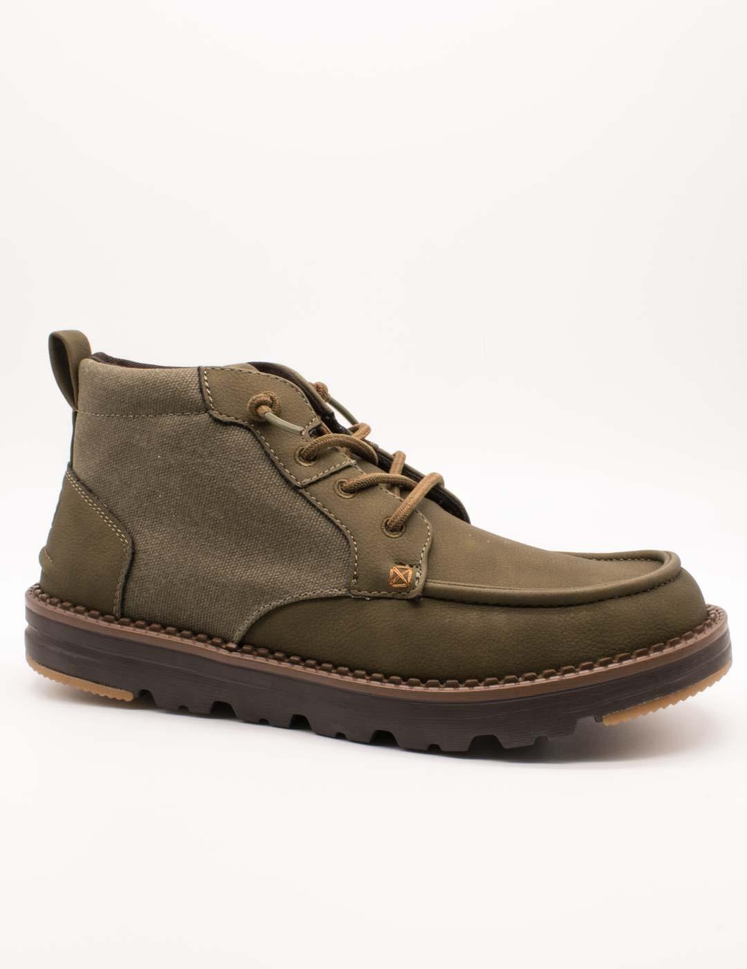 Hey Dude Botín HD45660-3ZZ Flint Dark Olive de Hombre