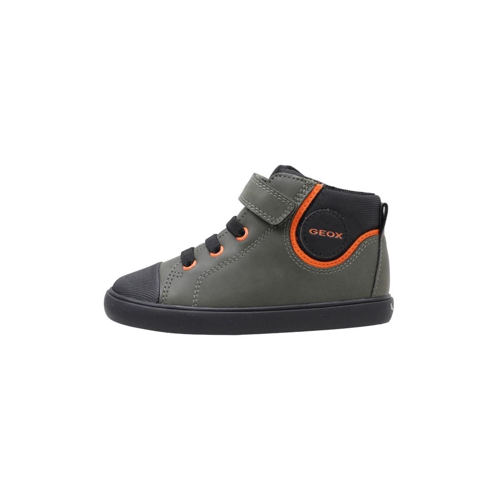 Geox B GISLI BOY B Zapatilla Deportiva Alta bebé niño (hasta talla 30) Verde