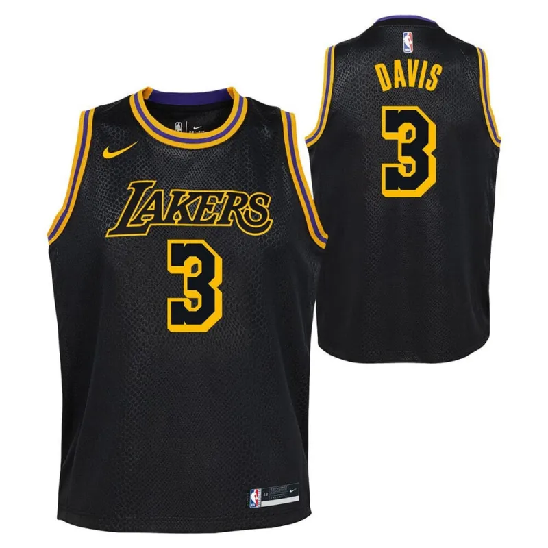 Camiseta Anthony Davis Lakers Swingman Nike Junior - "Mamba Edition"