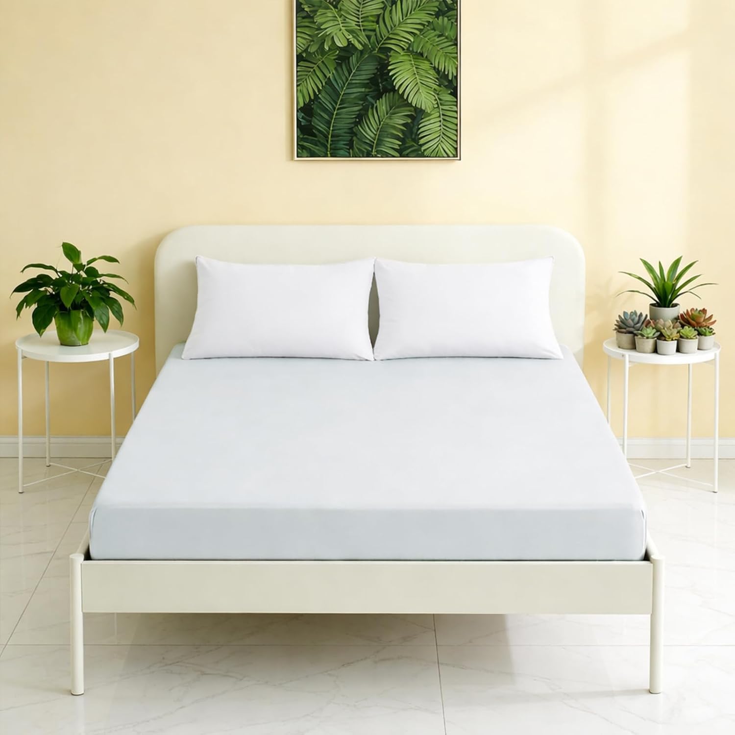 OsoNube STORE - Sabanas Bajeras Ajustable Cama 90,105,135,150,160,180- Sábana Bajera para colchón de hasta 30cm de Alto, Bolsillo Profundo - Microfibra de Poliéster,Tacto Suave y Cómodo.