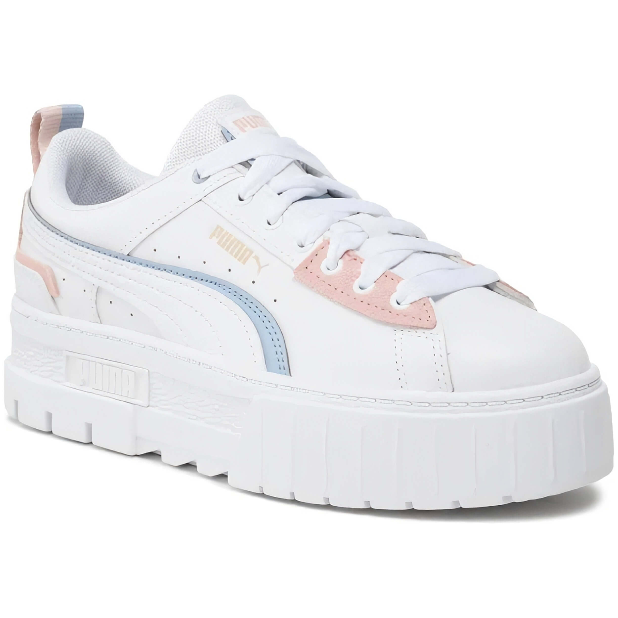 Calzado Sportswear marca Puma modelo 389862-01 para mujer en color blanco