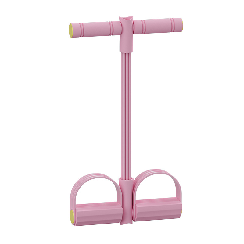 Kit de Bandas de Resistencia con 4/6 Tubos y Estribos para Piernas - Para Abdominales, Glúteos, Ejercicio en Casa