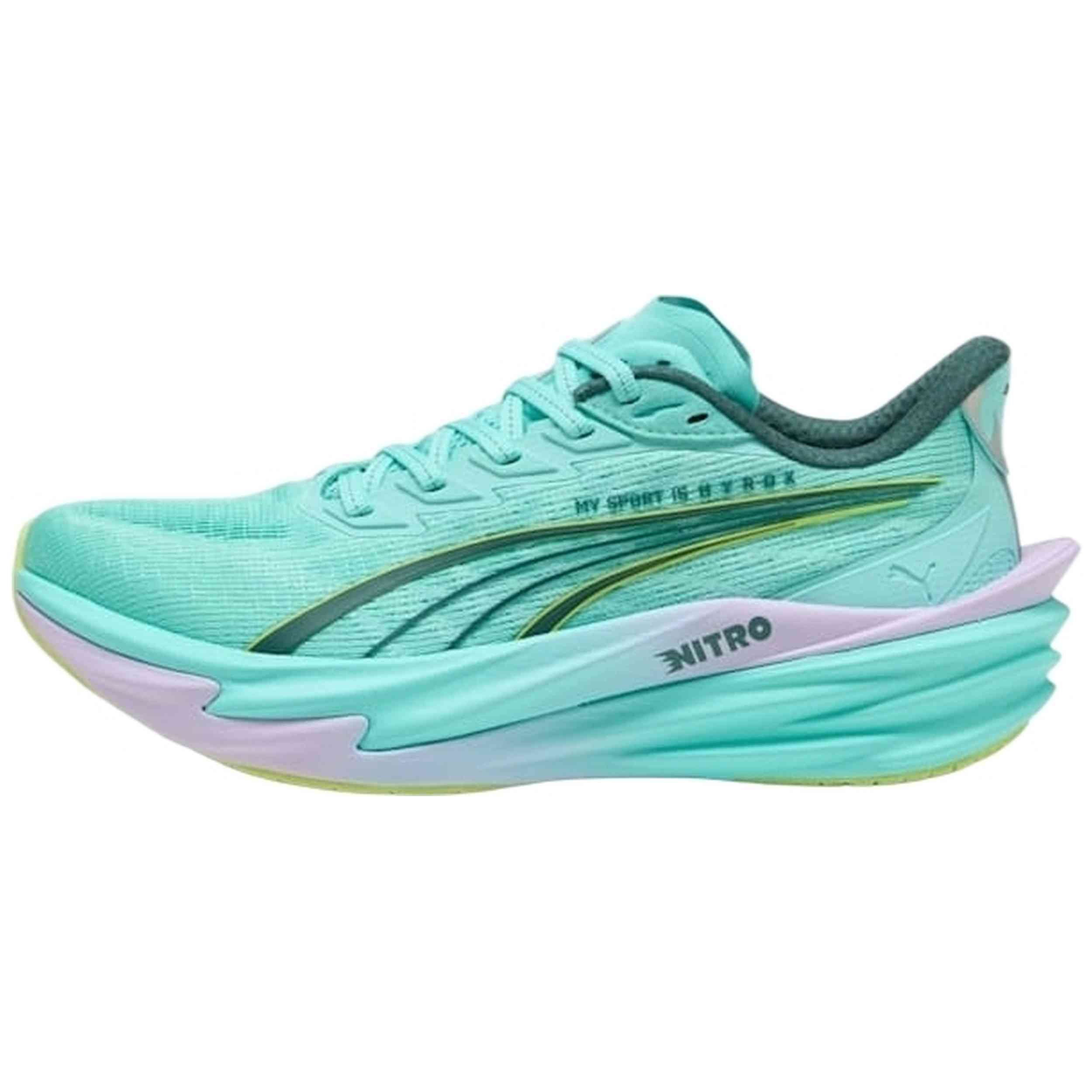 Zapatillas Puma modelo Deviate Nitro 4 - Pu en color Turquesa