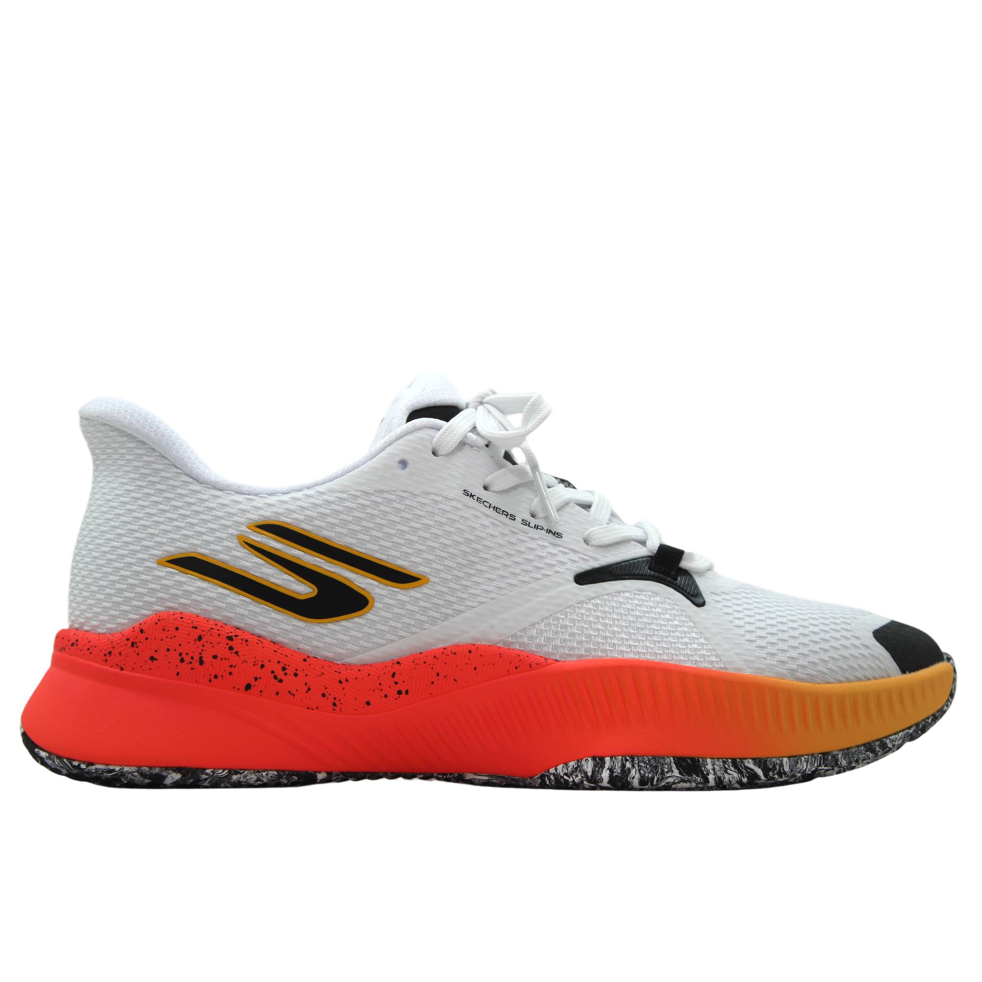 Skechers 246117 Zapatilla deportiva de tenis, slip-ins, malla técnica ligera, cordones, suela de goma goodyear, para caballero