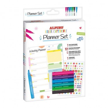 PLANNER SET ALPINO COLOR EXPERIENCE PERGAMINO